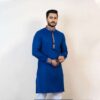 Blue Contrast Panjabi